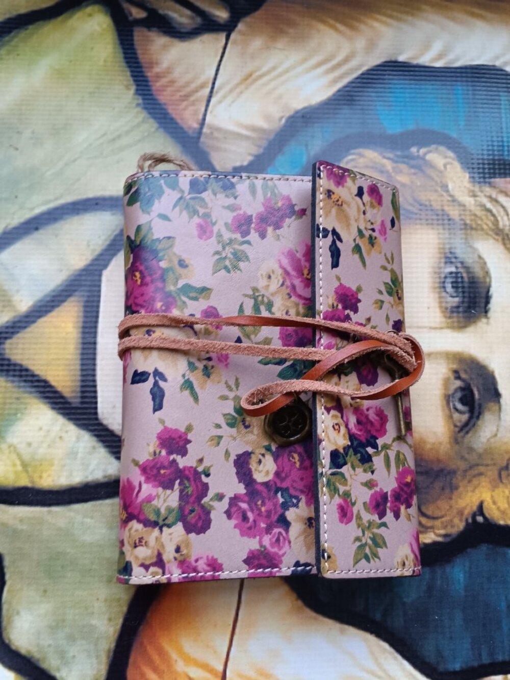 NWT Leather Journal Carmona Antique Rose by Patricia Nash
